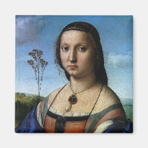 Portrait de Maddalena Doni par Raphael ou Raffaell Aimants