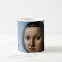 Portrait de Maddalena Doni par Raphael ou Raffaell Tasse À Café