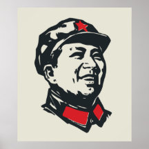 Portrait de Mao de Président Posters