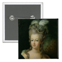 Portrait de Marie-Antoinette Badge Avec Épingle