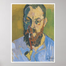 Portrait de Matisse, 1905 Posters