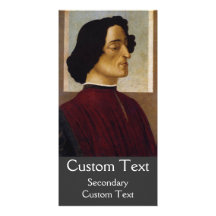 Portrait de Medici de Giuliano Cartes De Vœux Avec Photo