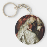 Portrait de Mme Philip Thickness By Gainsborough Porte-clé
