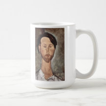 Portrait de Modigliani Amedeo Tasses À Café