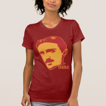 Portrait de Nikola Tesla t-shirts