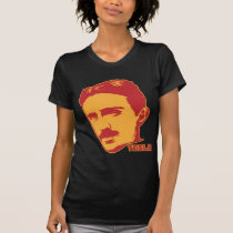Portrait de Nikola Tesla t-shirts