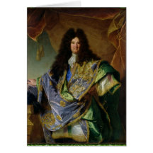 Portrait de Philippe de Courcillon Marquis Cartes De Vœux