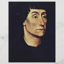 Portrait de Pierre De Beffremont By Weyden Rogier Tract
