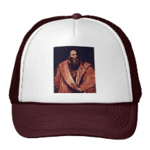 Portrait de Pietro Aretino. Par Tizian Casquette De Camionneur