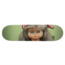 Portrait de poupée skateboards