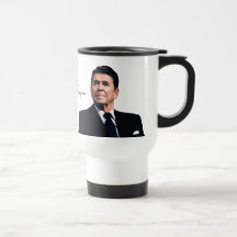 Portrait de Ronald Reagan Mugs À Café