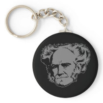 Portrait de Schopenhauer porte-clés