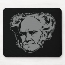 Portrait de Schopenhauer tapis de souris
