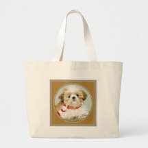Portrait de Shih Tzu Sacs Fourre-tout
