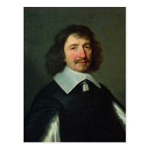 Portrait de Vincent Voiture c.1643-44 Cartes Postales