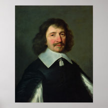 Portrait de Vincent Voiture c.1643-44 Posters