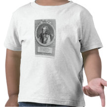 Portrait de Voltaire, d'un dessin T-shirt