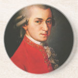Portrait de Wolfgang Amadeus Mozart Dessous De Verre