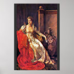 Portrait d'Elisa Bonaparte, Grande -Duchesse de Tu Poster