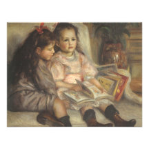 Portrait des enfants, impressionisme de cru de Ren Bristols Personnalisés
