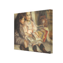 Portrait des enfants, impressionisme de cru de Ren Impressions Sur Toile