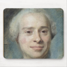 Portrait du d'Alembert 1753 de Jean Le Rond Tapis De Souris