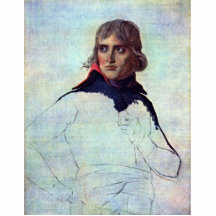 Portrait du Général Napoleon Bonaparte par David J Découpages En Acrylique
