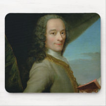 Portrait du jeune Voltaire Tapis De Souris
