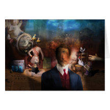 Portrait Du Magicien - un portrait d'un magicien Cartes De Vœux