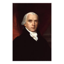 Portrait du Président James Madison par John Vande Photo D’art