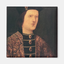 Portrait du Roi Edouard IV de l'Angleterre Aimants Pour Réfrigérateur