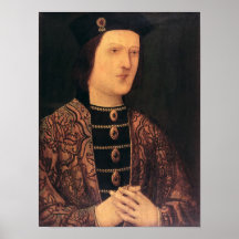 Portrait du Roi Edouard IV de l'Angleterre Posters