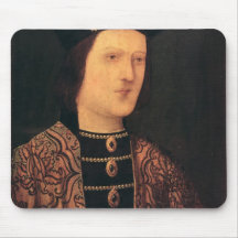 Portrait du Roi Edouard IV de l'Angleterre Tapis De Souris