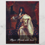 Portrait du Roi français Louis Xiv par Rigaud Hy Prospectus