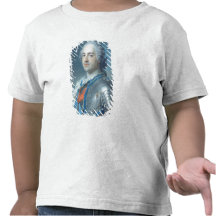 Portrait du Roi Louis XV 1748 T-shirts