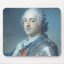 Portrait du Roi Louis XV 1748 Tapis De Souris