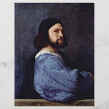 Portrait d'un homme (L'Ariosto) par Tizian Prospectus
