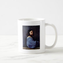 Portrait d'un homme (L'Ariosto) par Tizian Mug À Café