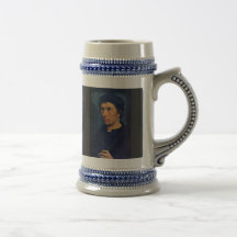 Portrait d'un homme par Kalkar janv. Joest Van (le Tasse À Café
