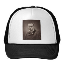 Portrait Étienne Carjat de Charles Pierre Baudelai Casquette De Camionneur