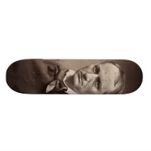 Portrait Étienne Carjat de Charles Pierre Baudelai Plateaux De Skateboards Customisés