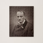 Portrait Étienne Carjat de Charles Pierre Baudelai Puzzles Avec Photo