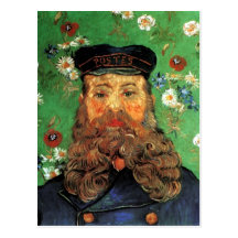 Portrait : Facteur Joseph Roulin, Vincent van Gogh Cartes Postales