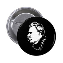 Portrait Mousepad de Frederich Nietzsche badges publicitaires