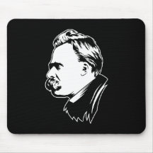 Portrait Mousepad de Frederich Nietzsche Tapis De Souris
