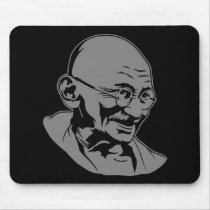 Portrait Mousepad de Mahatma Gandhi tapis de souris