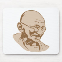 Portrait Mousepad de Mahatma Gandhi tapis de souris