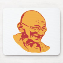 Portrait Mousepad de Mahatma Gandhi tapis de souris