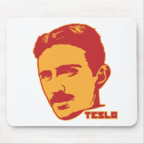 Portrait Mousepad de Nikola Tesla tapis de souris