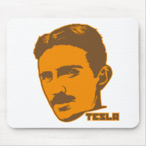 Portrait Mousepad de Nikola Tesla tapis de souris